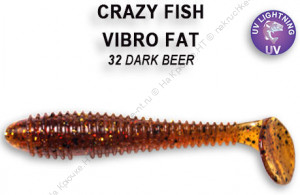 Vibro fat 2.7" 1-71-32-6  Силиконовые приманки Crazy Fish