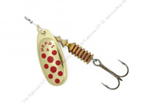 Блесна Mepps COMET PTS ROUGES OR №4