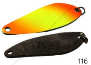 Блесна микроколеб. Namazu Pro TiA Paradiso, вес 3,5 г, цвет 116/300/