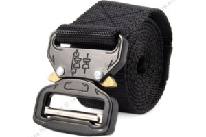 Ремень "СЛЕДОПЫТ" Рысь, 1400х38 мм, текстиль, черный