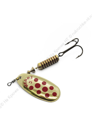 Блесна Mepps COMET PTS ROUGES OR №5
