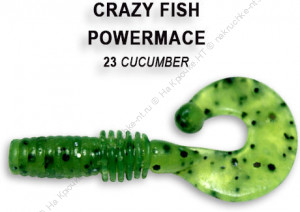 POWER MACE 10-4-23-1 Силиконовые приманки Crazy Fish