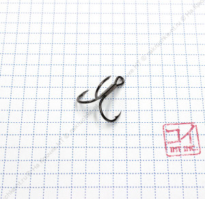 Крючок KOI "6063", размер 4 (INT), цвет BN, тройник (10 шт.)/80/