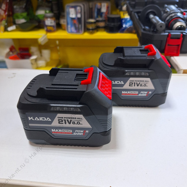 Шуруповёрт KAIDA 21V (2 аккумулятора 8Ah) Шуруповёрт KAIDA 21V (2 аккумулятора 8Ah)