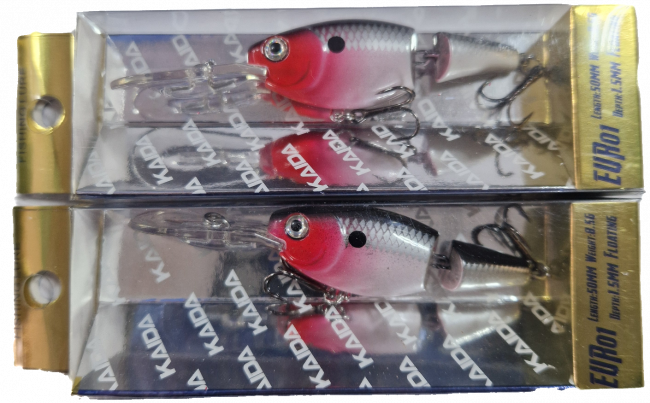 Воблер KAIDA EUR01 50mm/8.5g Floating