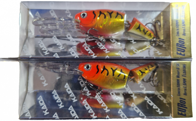 Воблер KAIDA EUR01 50mm/8.5g Floating