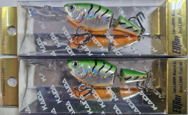 Воблер KAIDA EUR01 50mm/8.5g Floating