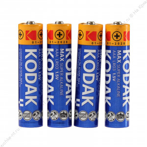 Батарейка Kodak MAX LR03 (AAA) Alkaline отрывной блистер 10шт