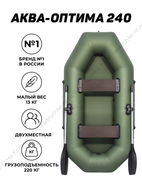 Лодка ПВХ Аква Оптима 240 7 Лодка ПВХ Аква Оптима 240 7