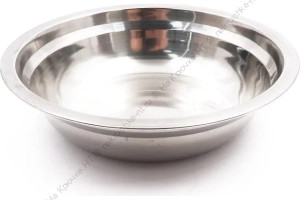 Миска "Следопыт" нерж., d - 17 см, h - 4,3 см, 750 мл/600/