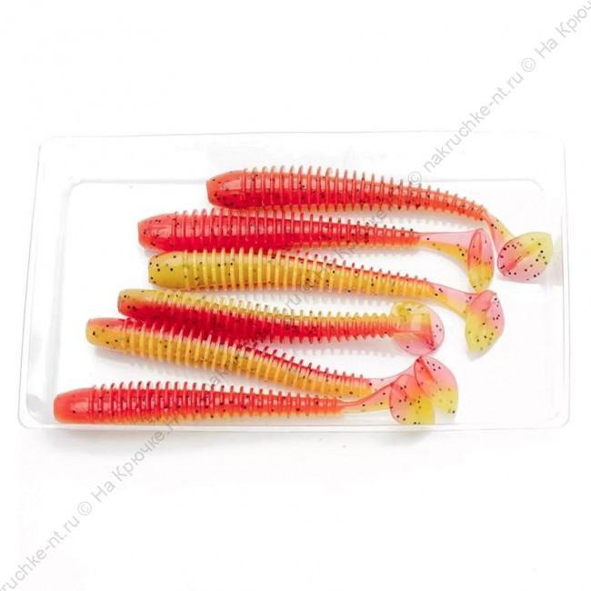 Виброхвост FISHER BAITS Effect Rock 80мм цвет 17 2 Виброхвост FISHER BAITS Effect Rock 80мм цвет 17 2