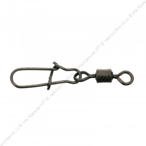 FLAGMAN Вертлюг с застежкой американка Swivel-F Snap №8 12шт