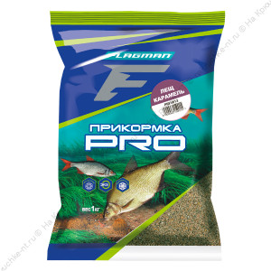 FLAGMAN Прикормка для рыбы PRO Лещ Карамель 1кг