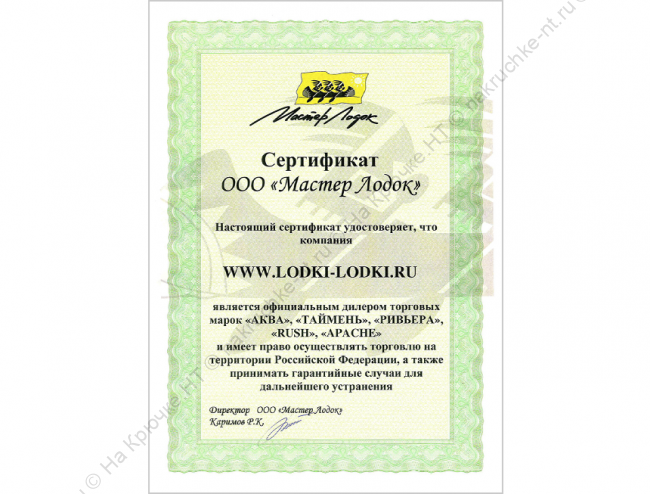 Лодка ПВХ APACHE 3300 НДНД 7