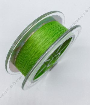 Плетенка KAIDA PRO HERCULES Neon Green 4x100м 0.10 мм