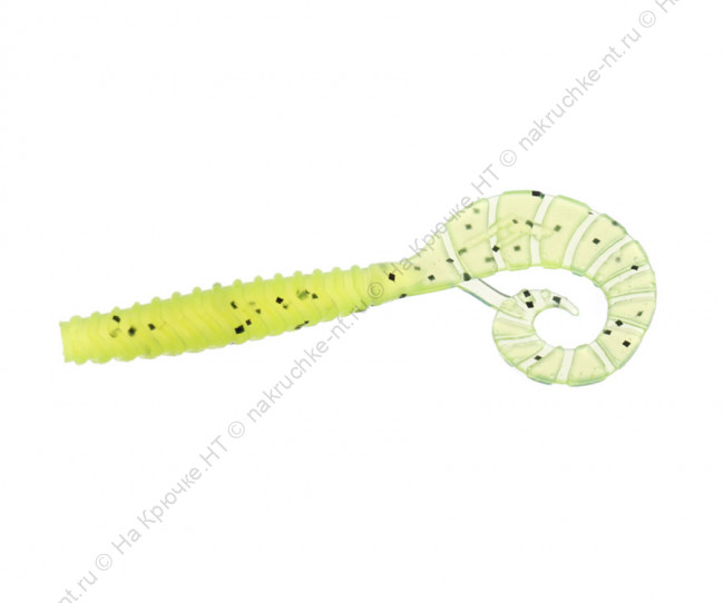FLAGMAN Твистер TT-Grub 2,0 112 Chartreuse 5см 10шт