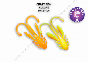 ALLURE 1,1"  46-27-18d-6 Силиконовые приманки Crazy Fish