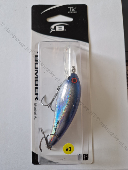 Воблер Bomber Model A (8см, 2.4-3м, 17.5гр)