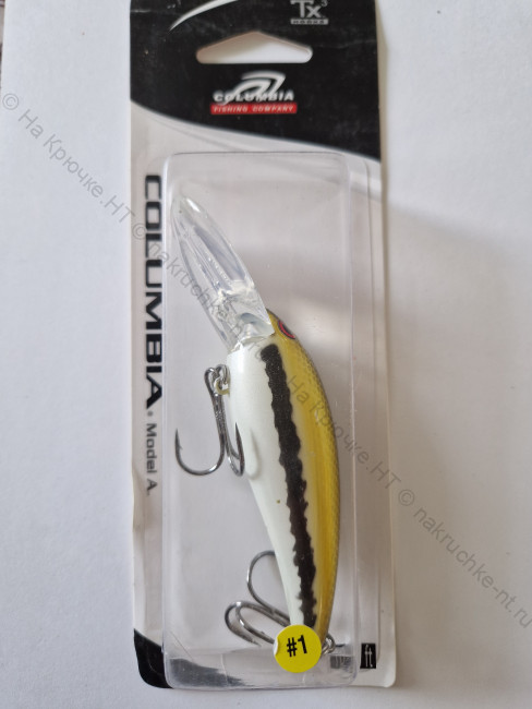 Воблер Bomber Model A (8см, 2.4-3м, 17.5гр)