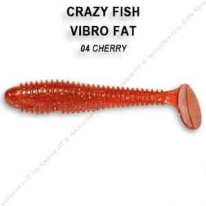 Vibro fat 2.7" 1-71-4-5  Силиконовые приманки Crazy Fish