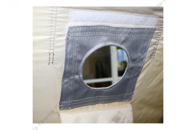 Термостойкая накладка на окно под газоотводную трубу d 100 мм 2