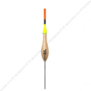 №73 Поплавок Fanatik "Капля" 0,5 г цвет дерево