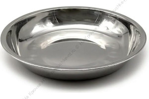 Тарелка "Следопыт" нерж., d 21 см