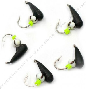 Мормышка вольф"ЯМАН"Хрень, d-4 мм, вес 0,6 г