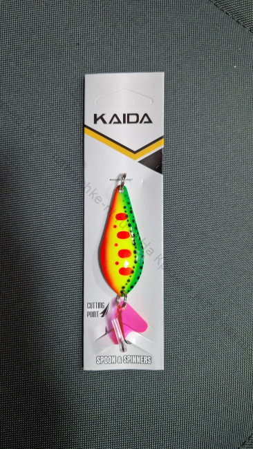 Набор №4 колеблющихся блесен KAIDA (модель 5002, вес 16 грамм)