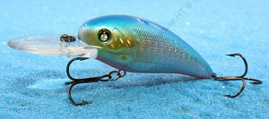 Воблер CONDOR "Lucky Strike" Shinner (SR65), размер 65 мм, вес 15,0 гр, заглубление 0-3.0 м, цвет H2