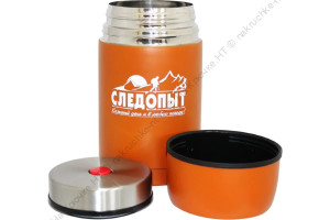 Термос для еды "СЛЕДОПЫТ", 0,8 л