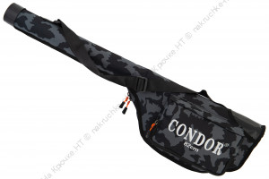 Чехол для зимних удочек "Condor" L-82, жёсткий, цвет чёрно-серый КМФ