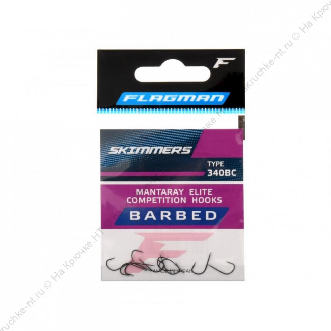 FLAGMAN Крючок Mantaray Elite Skimmers №16 2 FLAGMAN Крючок Mantaray Elite Skimmers №16 2