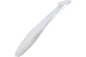 Виброхвост YAMAN PRO Flatter Shad, р.4 inch, цвет #01 - White