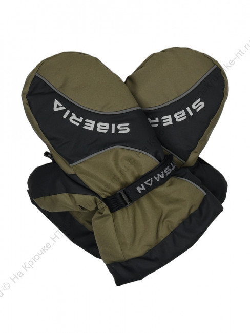 Рукавицы Siberia цвет Хаки Черный ткань Breathable 12 Рукавицы Siberia цвет Хаки Черный ткань Breathable 12