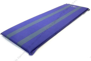 Коврик самонадувающийся СЛЕДОПЫТ, 192x63x3 cм, стандарт, синий/серый/10/